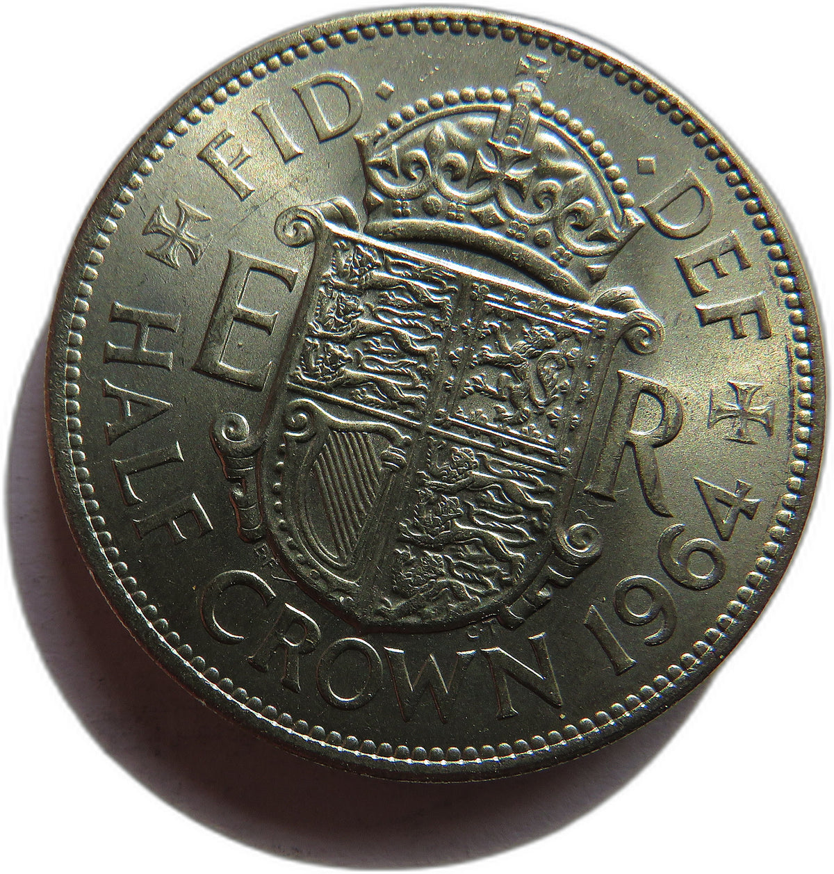1964 Queen Elizabeth II Halfcrown Coin In High Grade - Great Britain