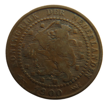 Load image into Gallery viewer, 1900 Netherlands One Cent Coin
