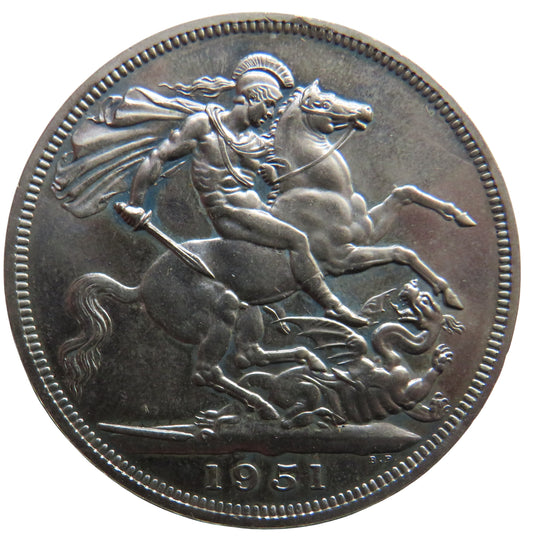 1951 King George VI Festival of Britain Crown Coin