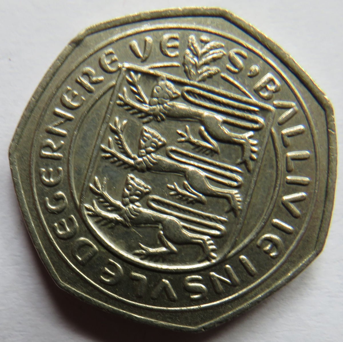 1981 Guernsey 50p Fifty Pence Coin