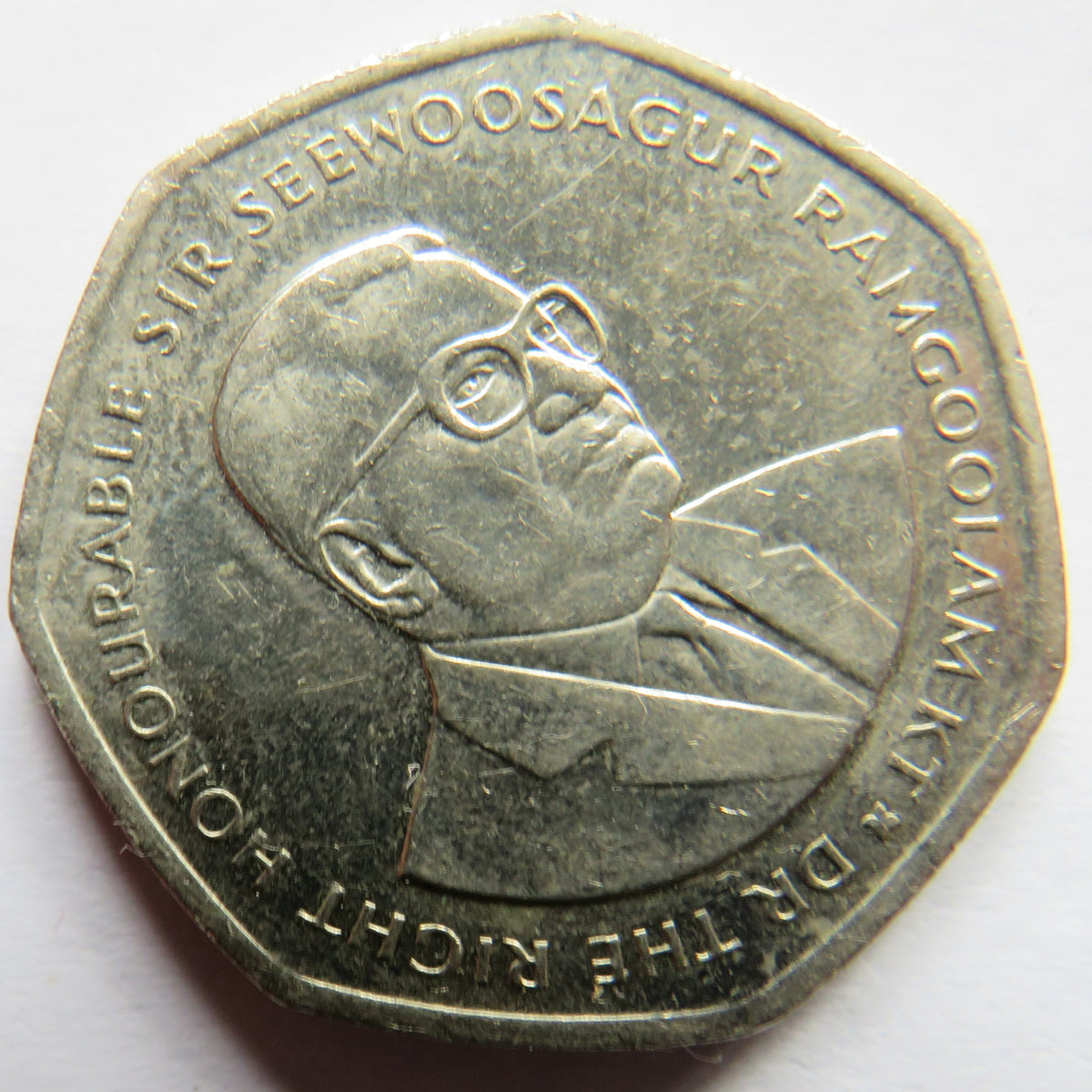 2000 Mauritius 10 Rupees Coin