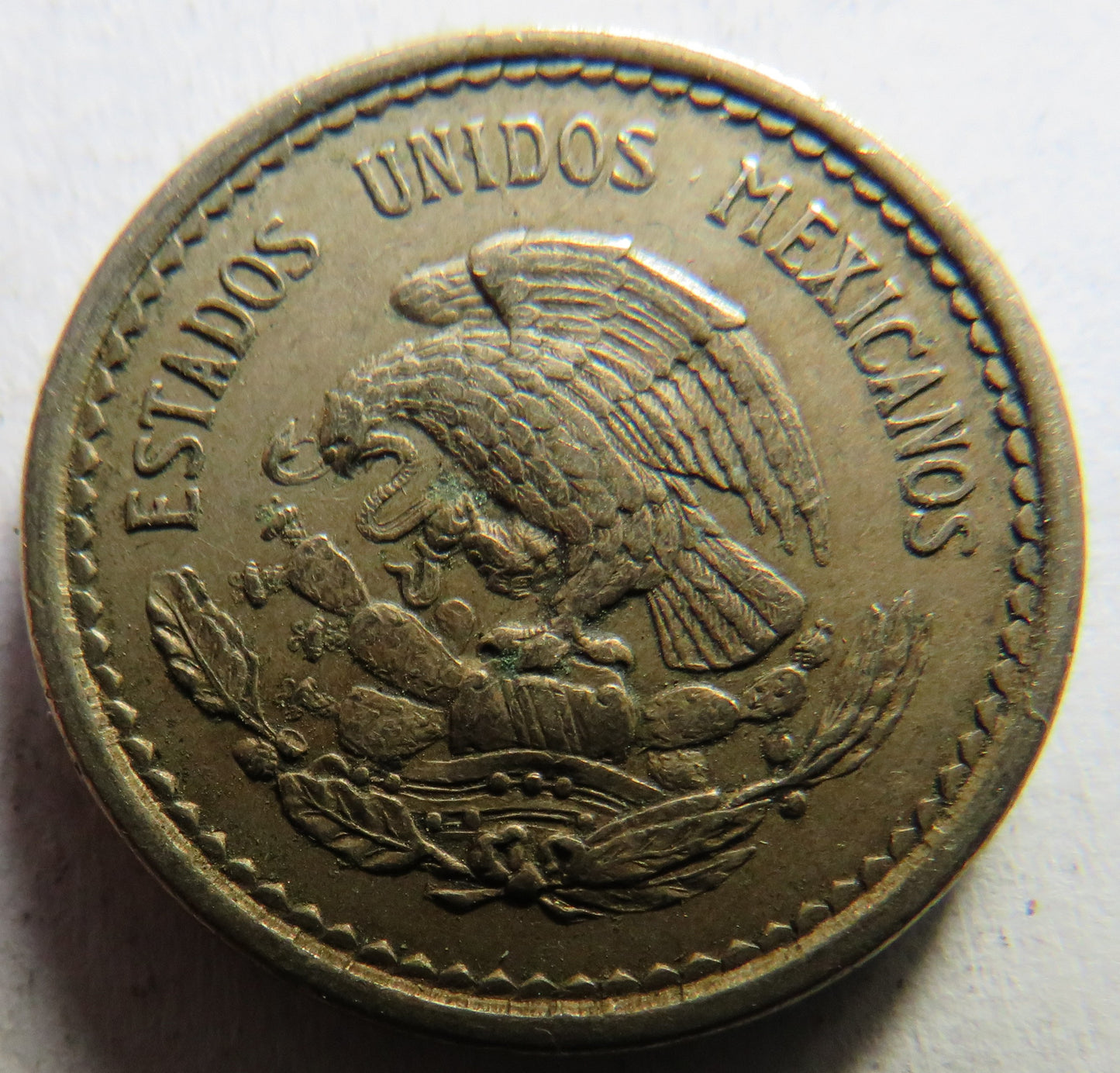 1936 Mexico 5 Centavos Coin