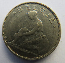 Load image into Gallery viewer, 1922 Belgium One Franc Coin

