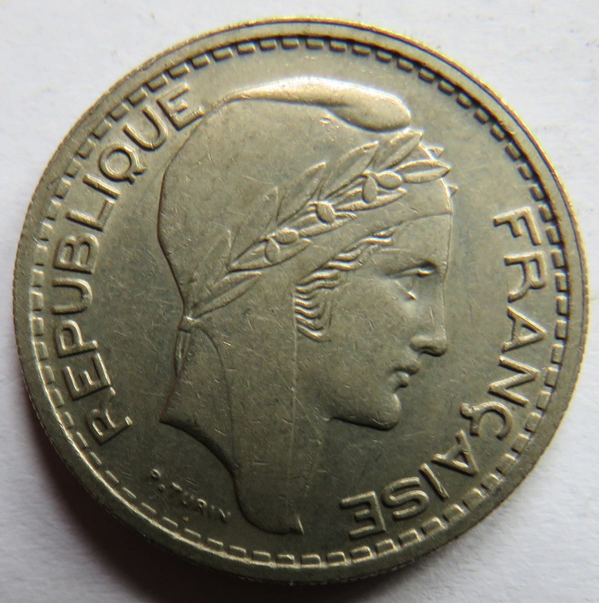 1948 France 10 Francs Coin