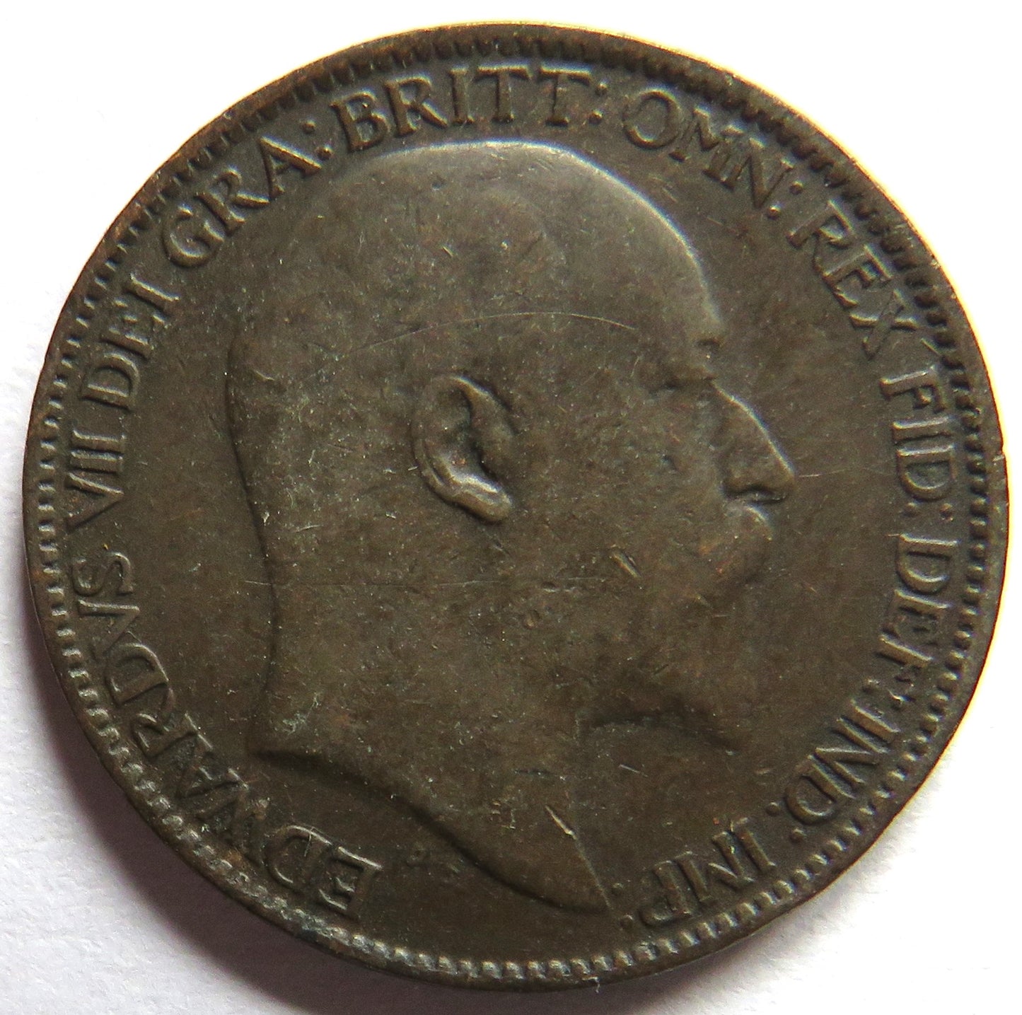 1905 King Edward VII Farthing Coin - Great Britain