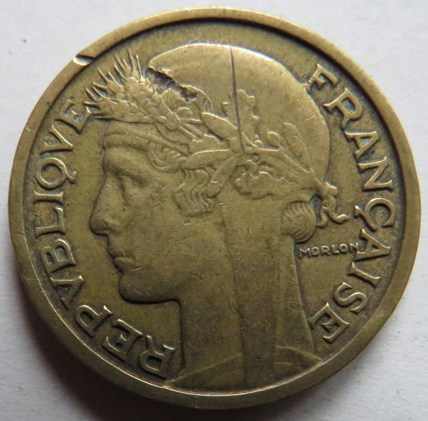 1933 France 2 Francs Coin