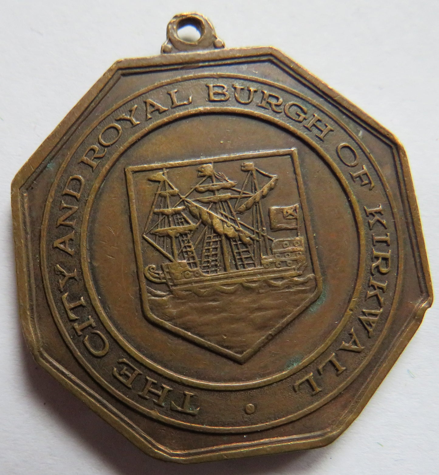1937 King George VI Coronation Medal Kirkwall City & Royal Burgh of Kirkwall