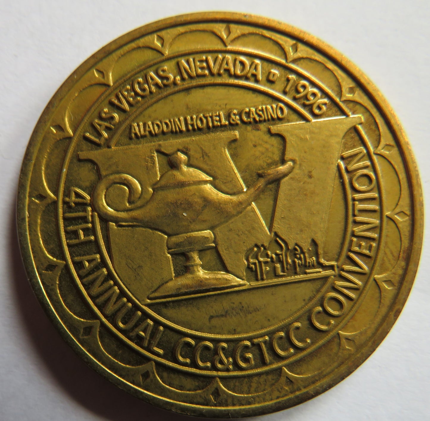 Casino Chips & Gaming Tokens Collectors Club Las Vegas 1996