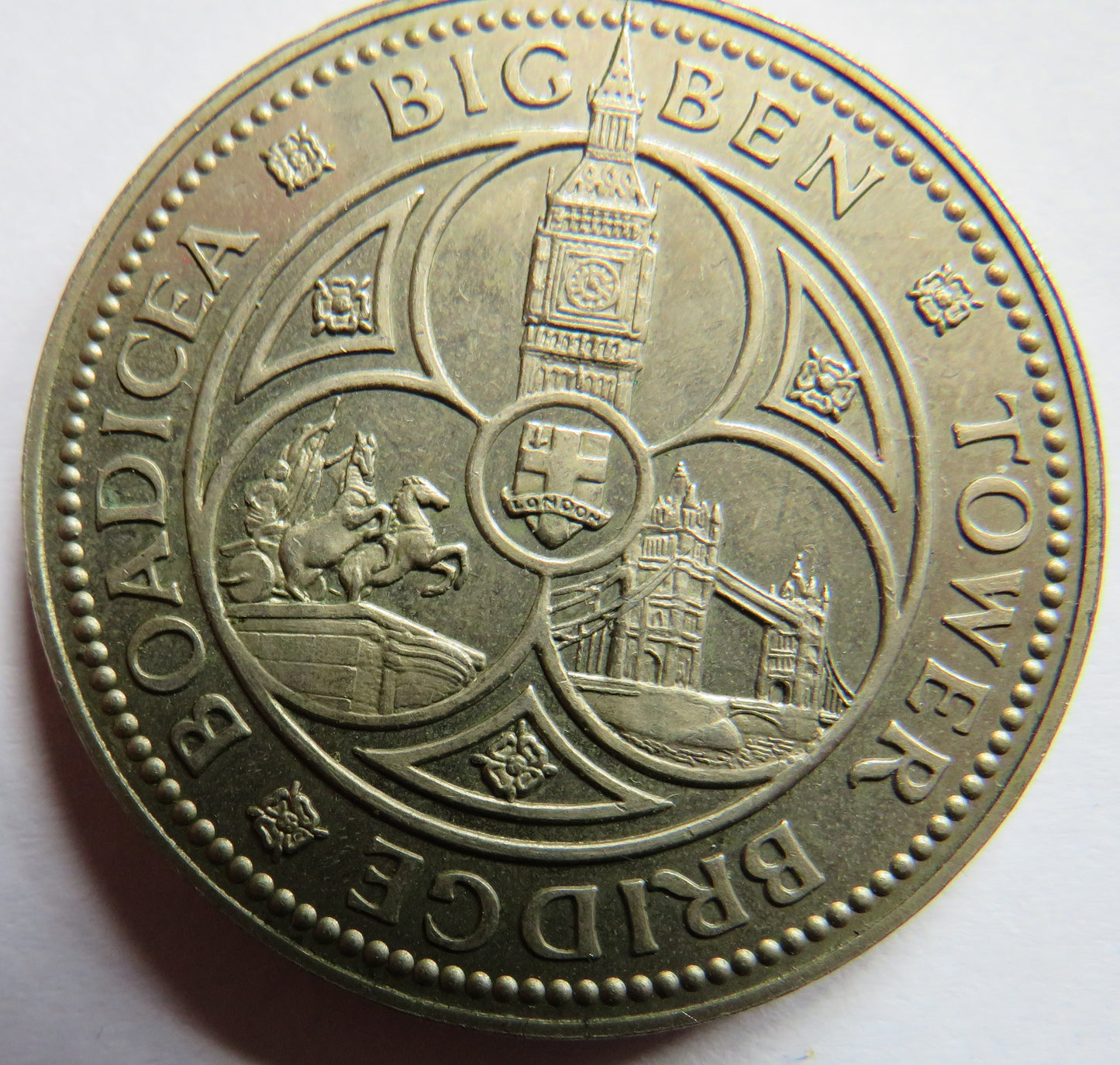 Westminster Abbey, Big Ben, Tower Bridge Commemorative Medal