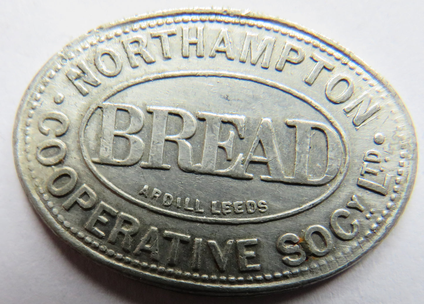 Northampton Co-operative Society Bread Token