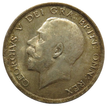 Load image into Gallery viewer, 1918 King George V Silver Halfcrown Coin In Better Grade
