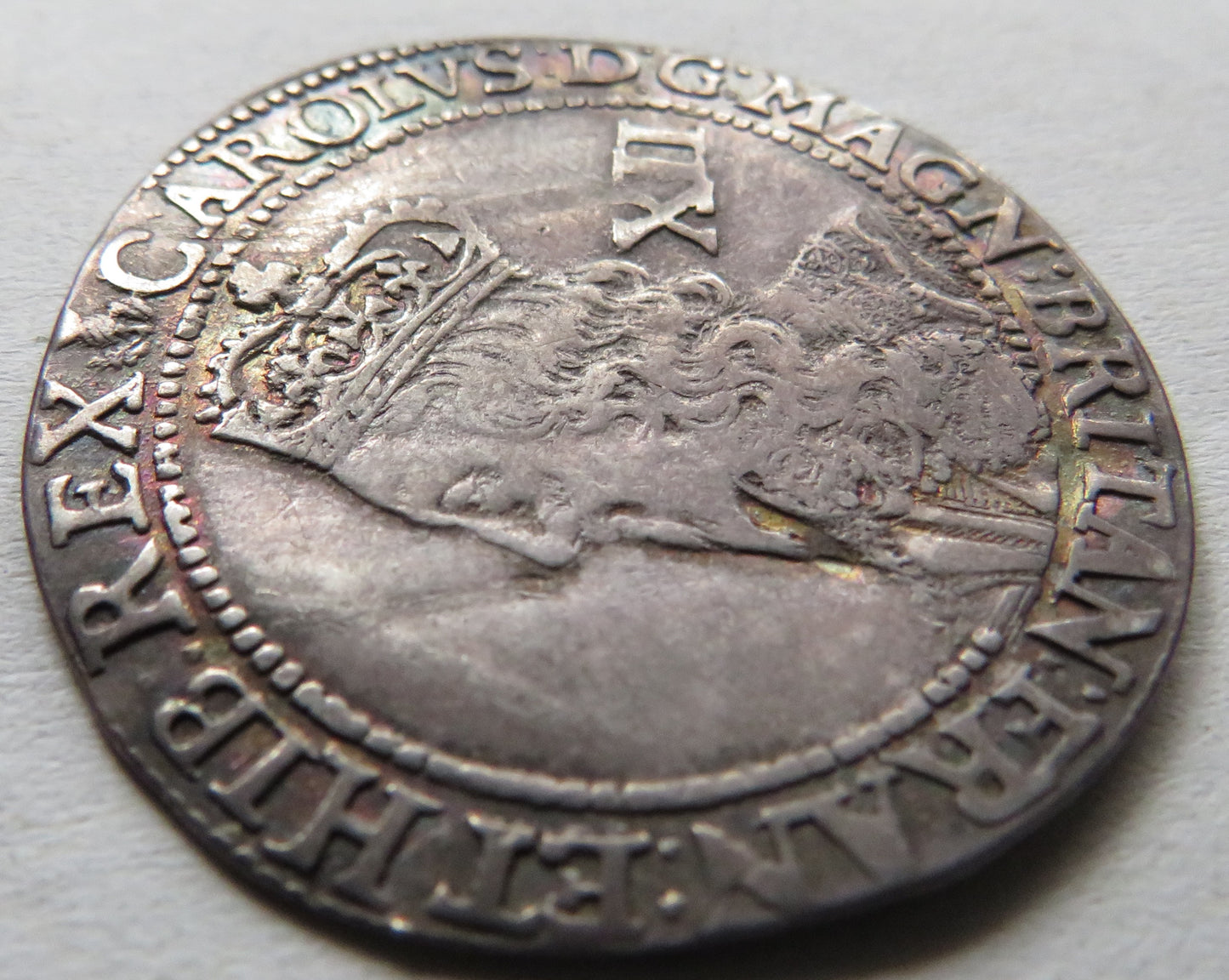 1625-1649 King Charles I Scotland 12 Shillings Coin Falconers Issue