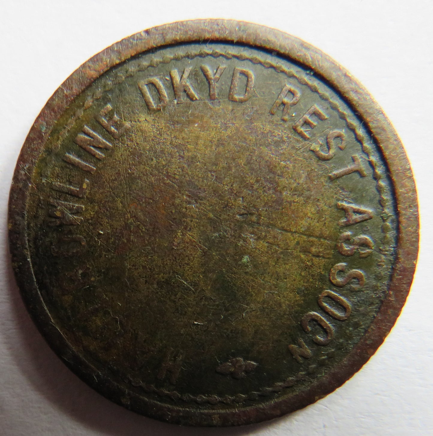 Haulbowline Dkyd Rest Association 4d Token