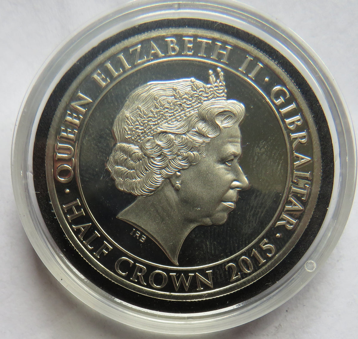 2015 Gibraltar Half Crown Commemorative Coin "Sir Winston Churchill" image 3