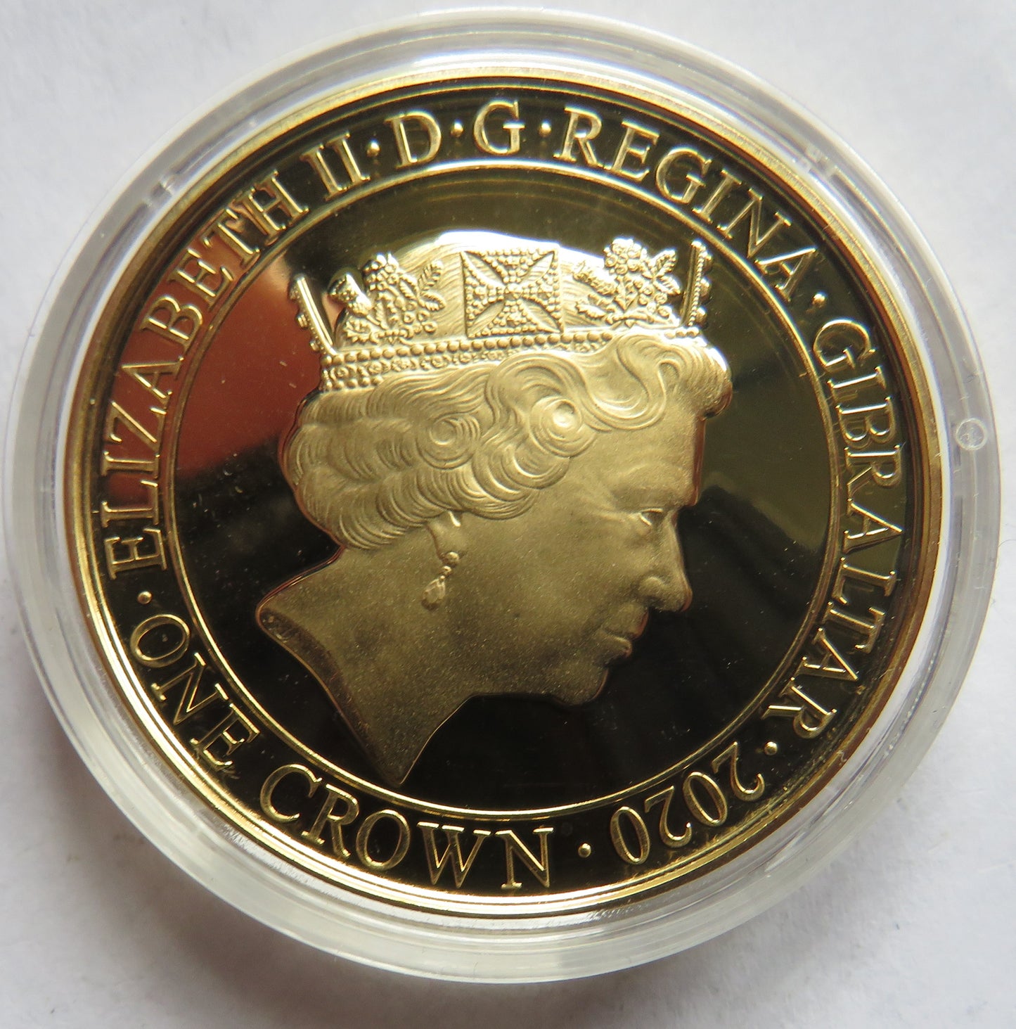 2020 Gibraltar One Crown Commemorative Coin "This Was Their Finest Hour"