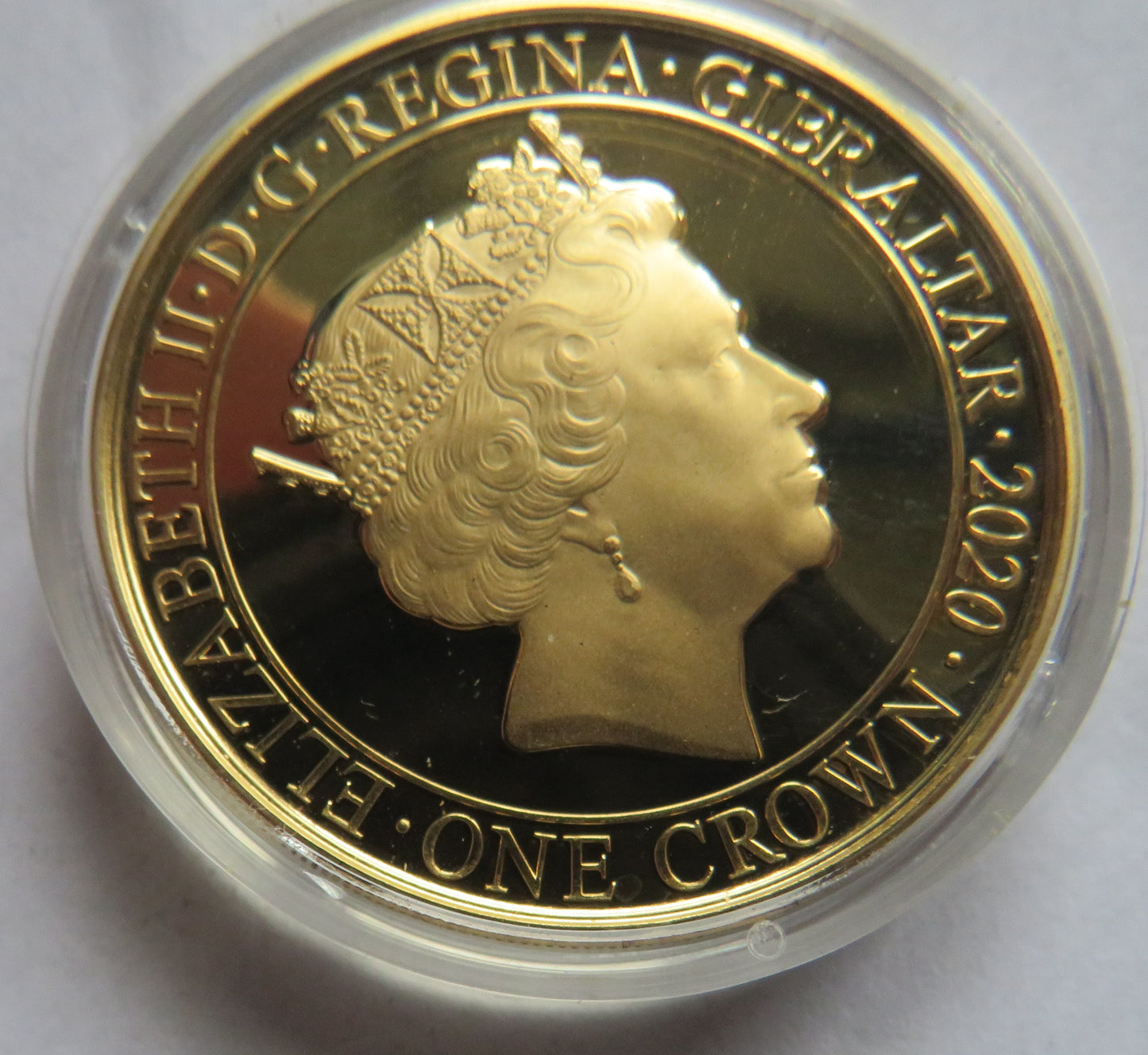 2020 Gibraltar One Crown Commemorative Coin "This Was Their Finest Hour"