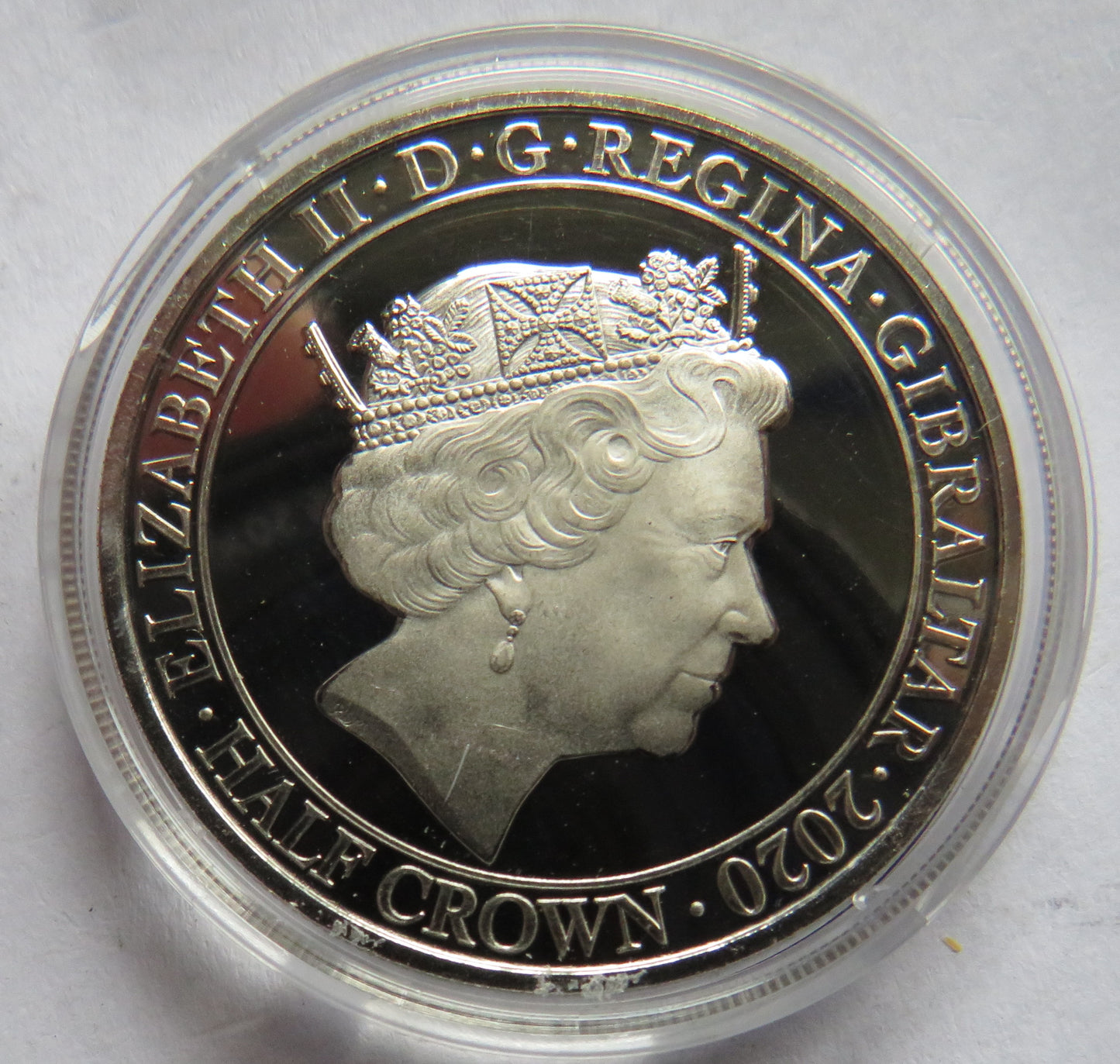 2020 Gibraltar Half Crown Commemorative Coin "Never Was So Much Owed By So Many To So Few"