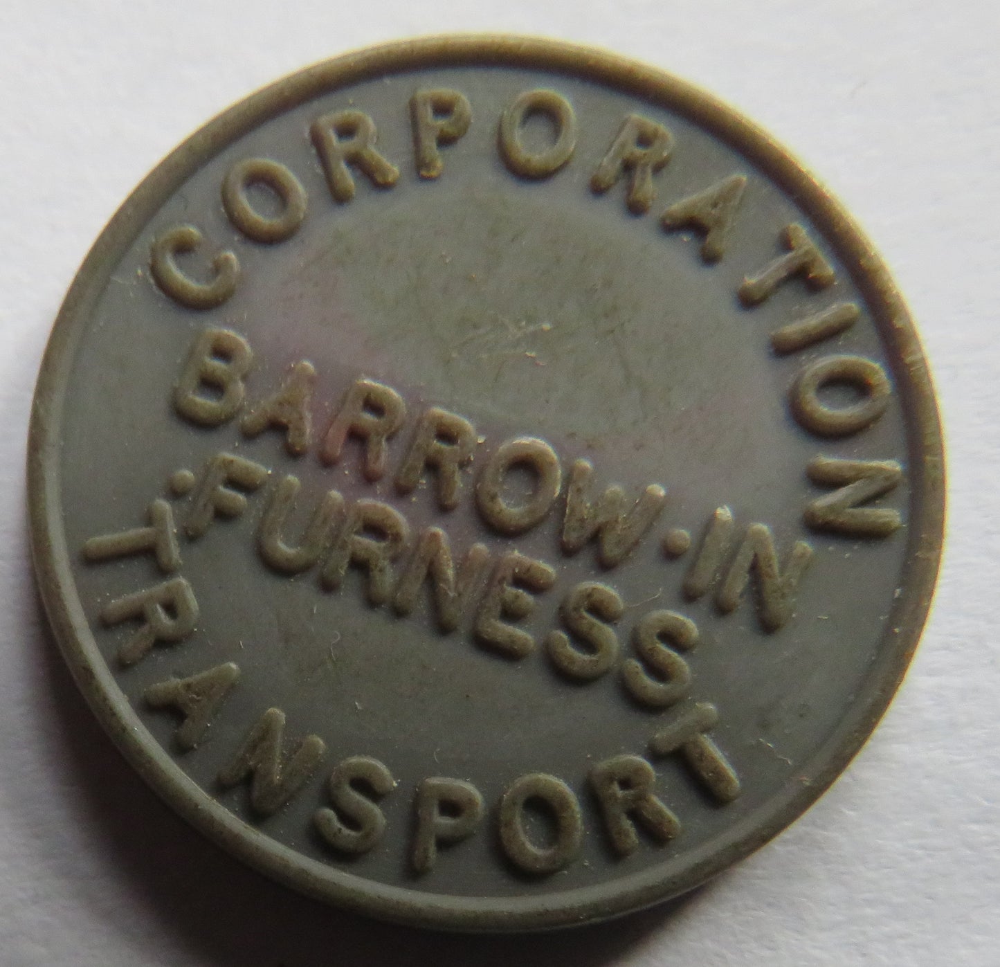 Barrow-In-Furness Corporation Transport 4d Token