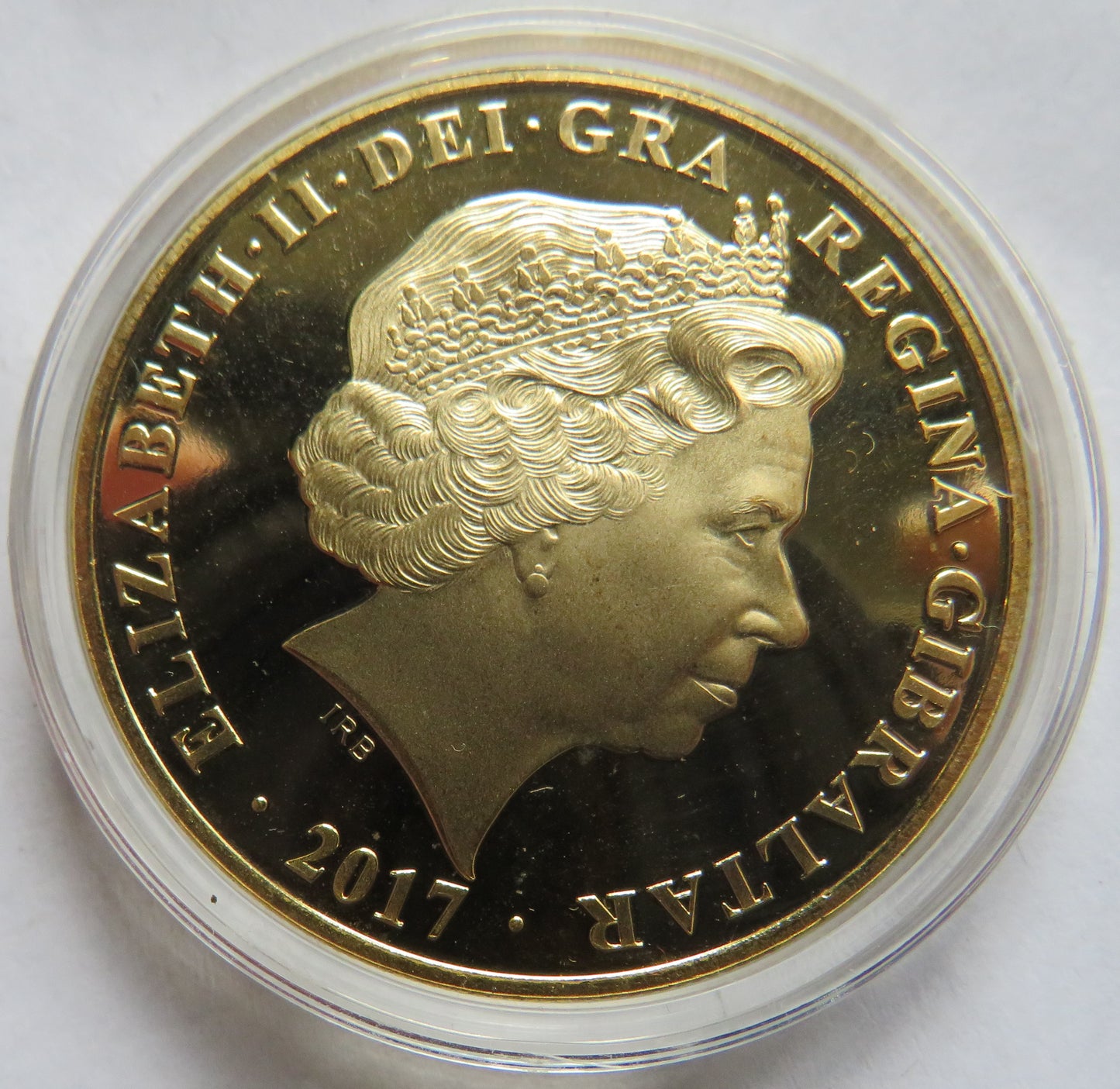 2017 Gibraltar One Crown Commemorative Coin Queen Elizabeth II