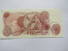 Load image into Gallery viewer, Bank of England 10 Shillings Banknote J.S. Fforde 04U
