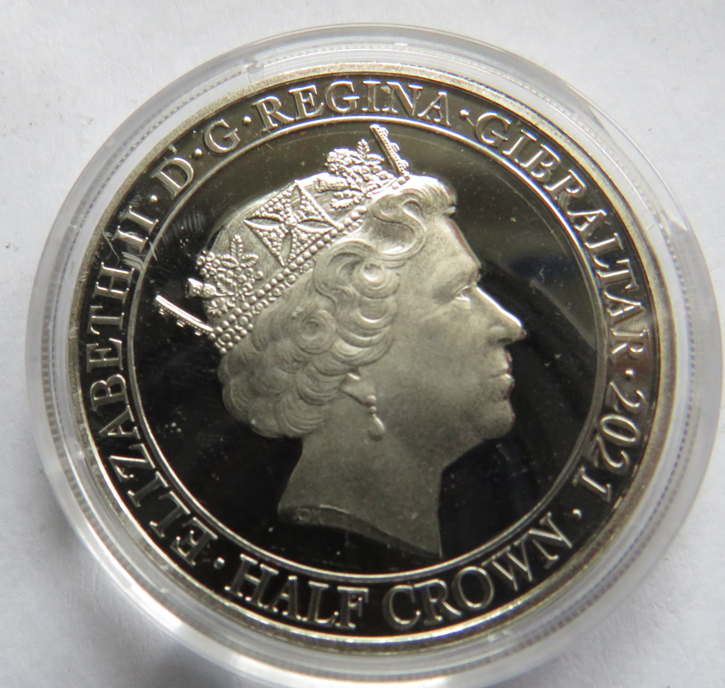 2021 Gibraltar Half Crown Commemorative Coin Britain's Last Pre-Decimal Coinage Farthing