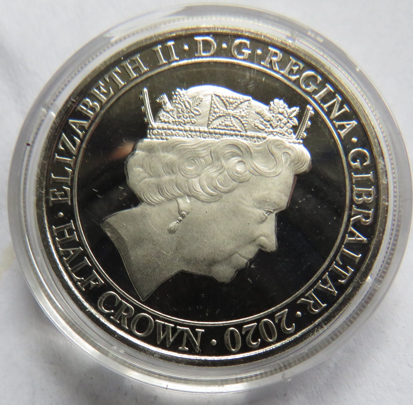 2020 Gibraltar Half Crown Commemorative Coin "Never Was So Much Owed By So Many To So Few"