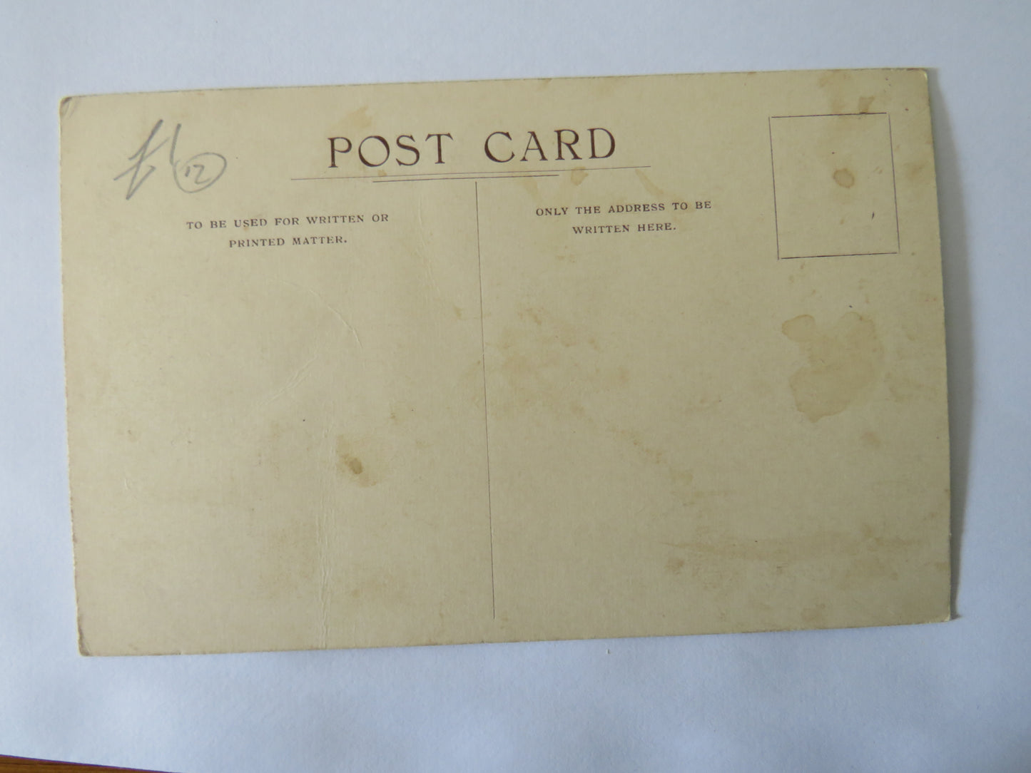 Vintage Postcard of Patterdale Hotel (The Favourite Hotel of Wordsworth), Mrs Robinson Proprietress