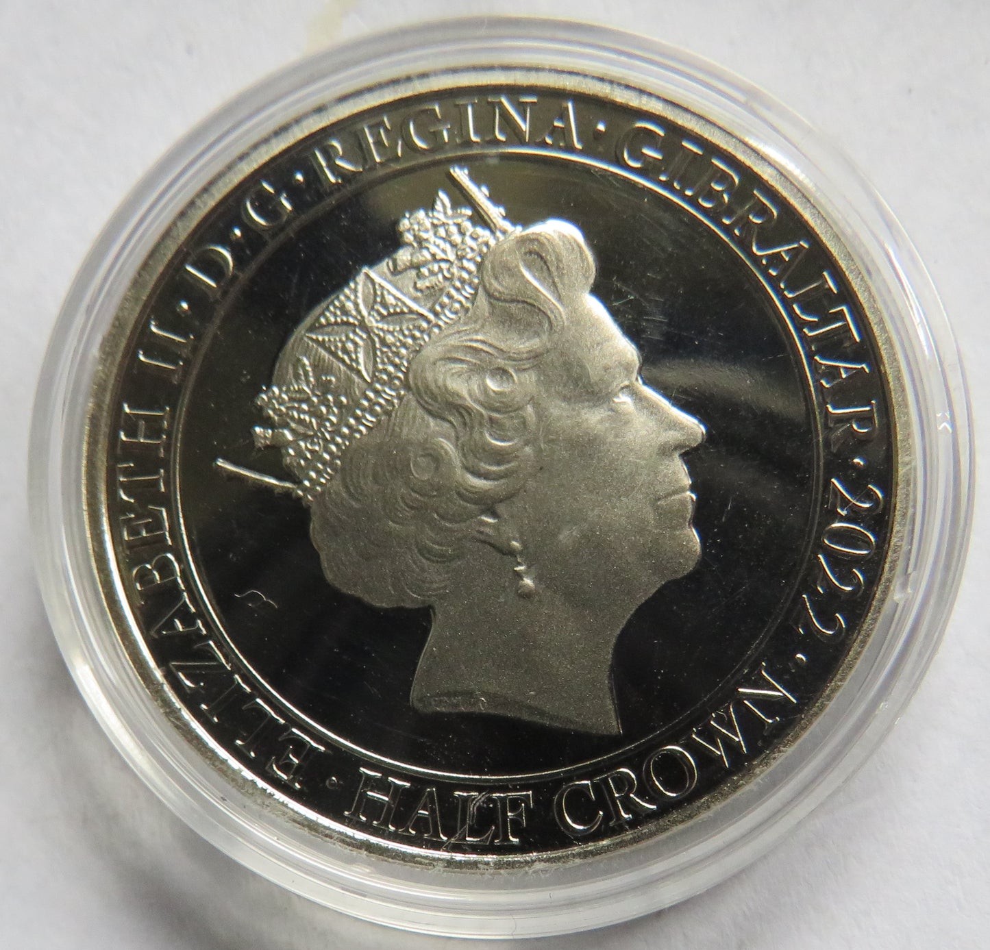 2022 Gibraltar Half Crown Commemorative Coin Queen Elizabeth II