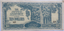 Load image into Gallery viewer, The Japanese Government $10 Ten Dollar Banknote
