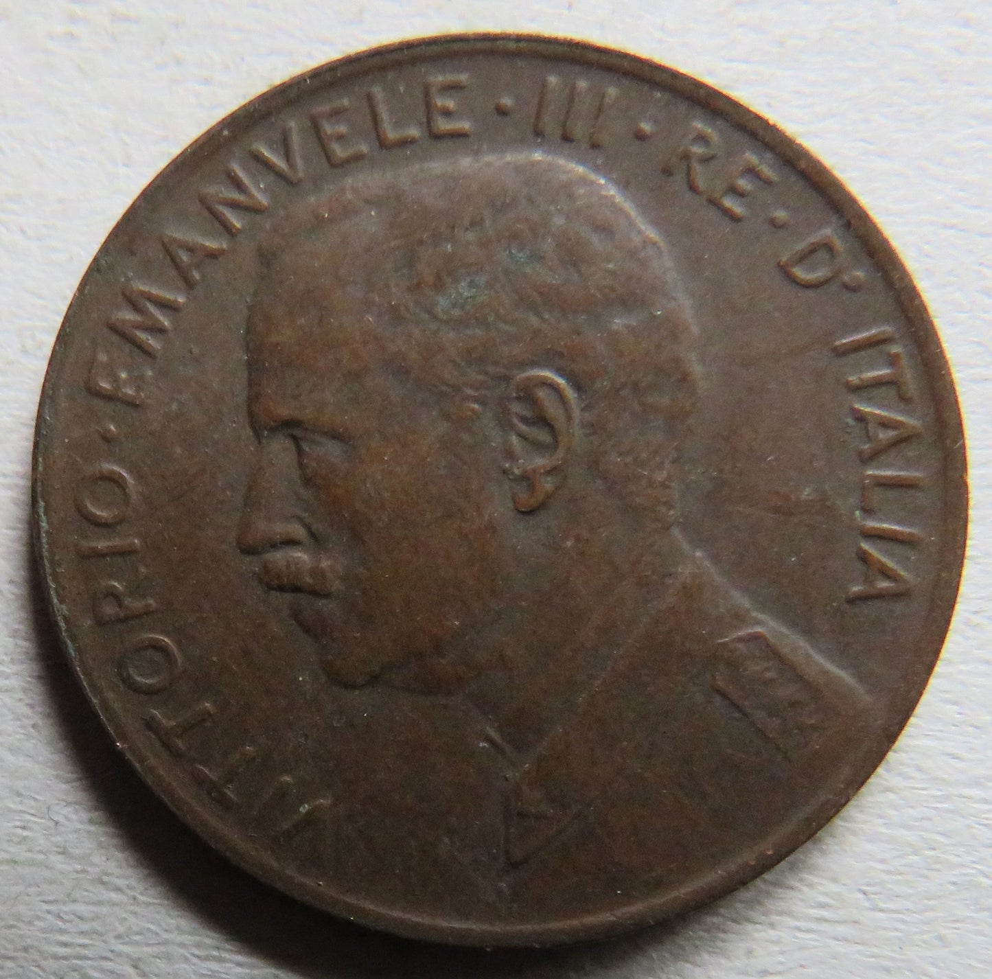 1917 Italy 2 Centesimi Coin