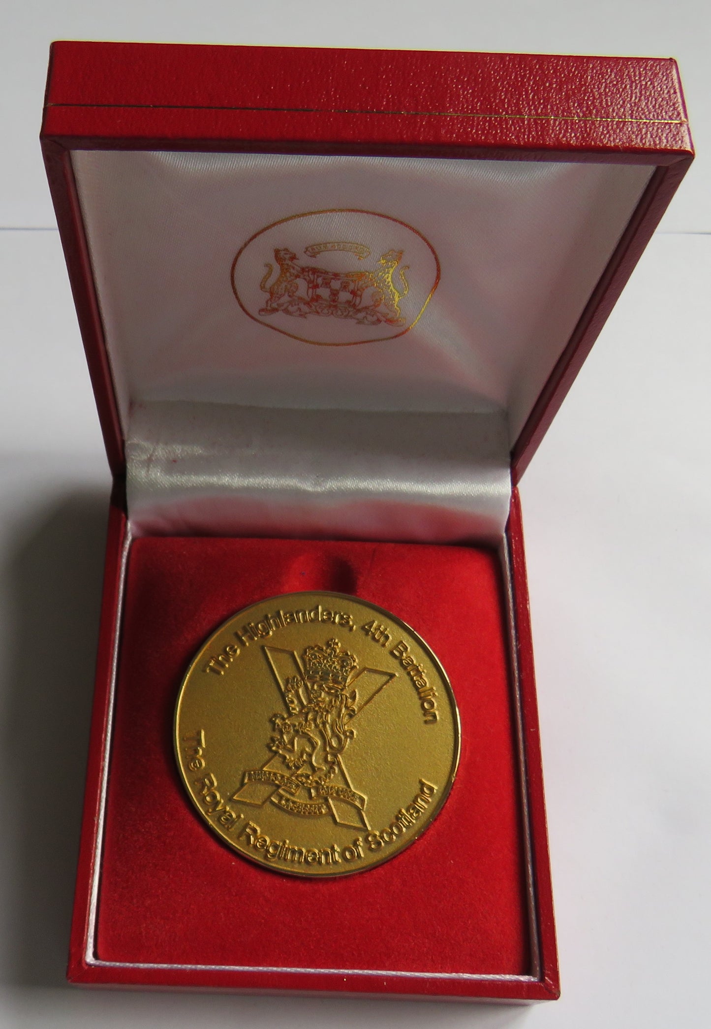 2006 The Highlanders 4th Battalion Freedom of Aberdeen City Medal