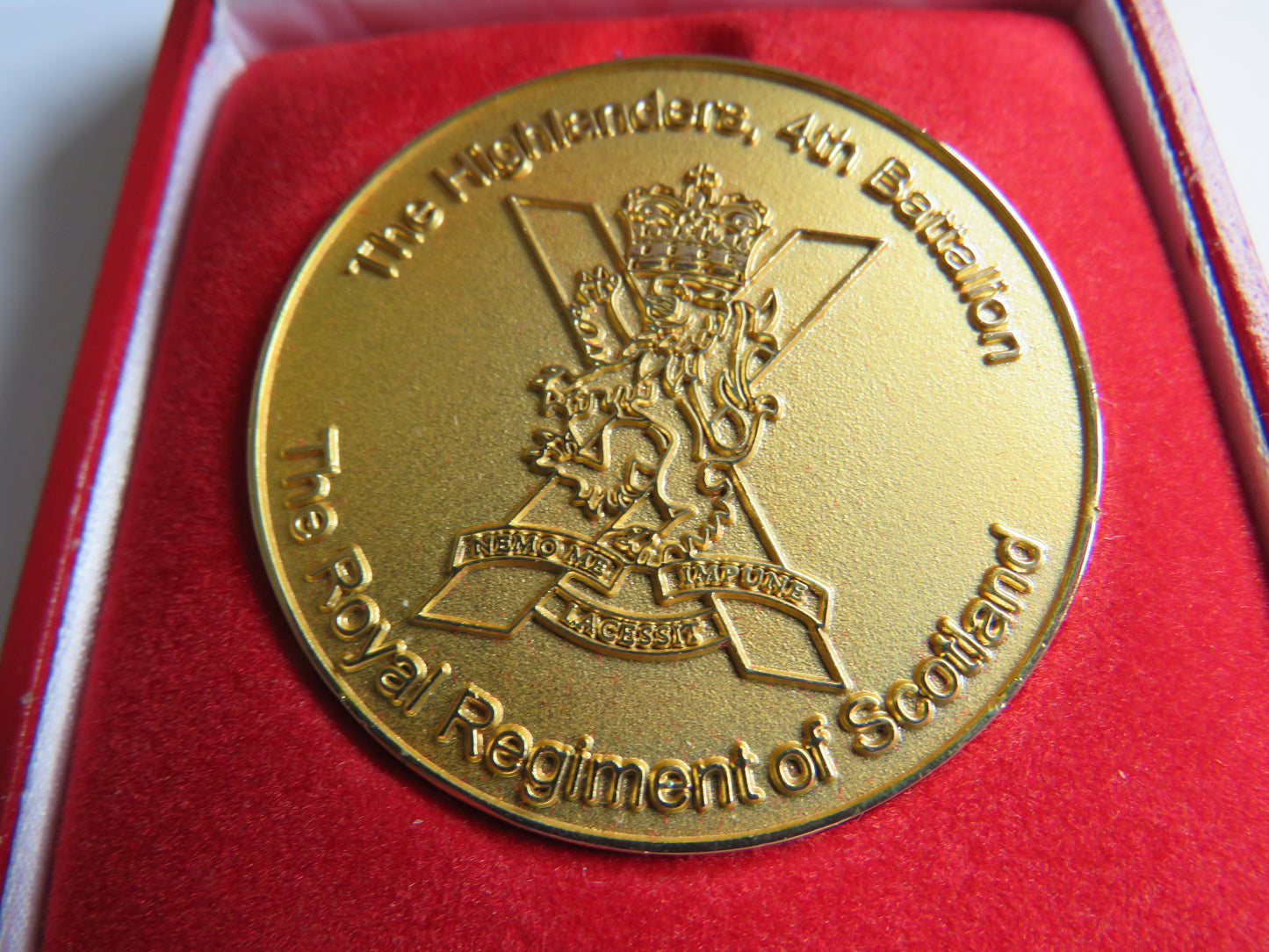 2006 The Highlanders 4th Battalion Freedom of Aberdeen City Medal
