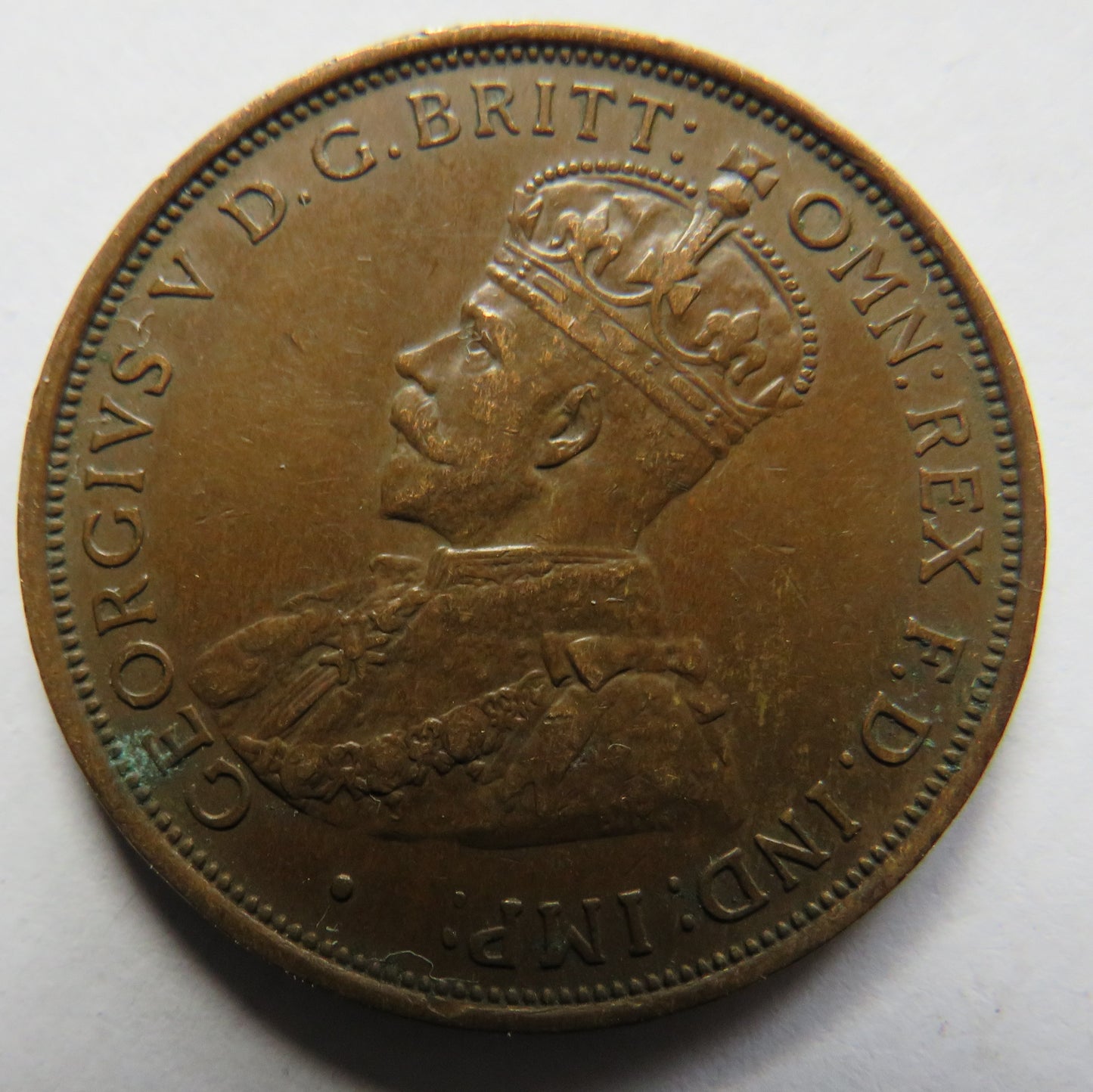 1931 King George V States of Jersey 1/12th of a Shilling Coin