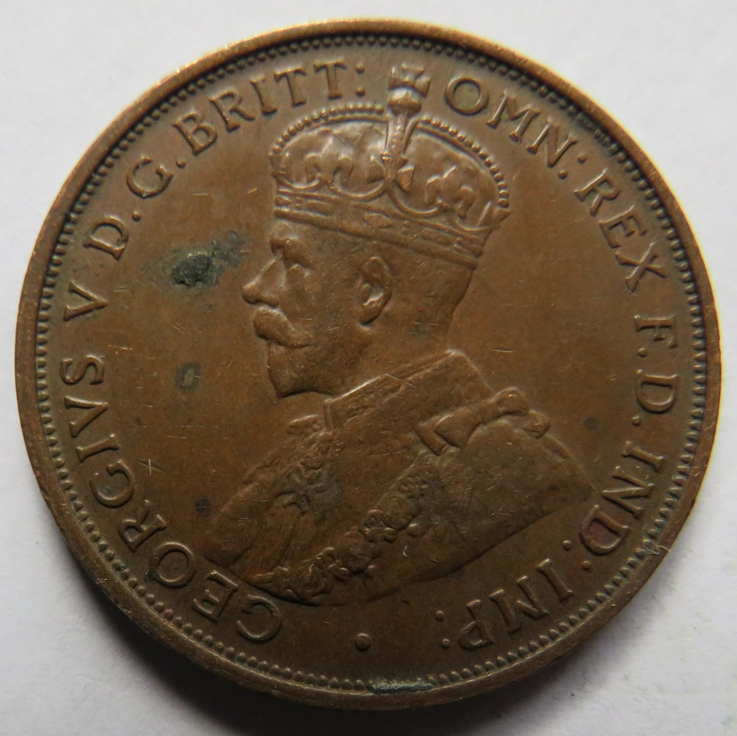 1933 King George V States of Jersey 1/12th of a Shilling Coin