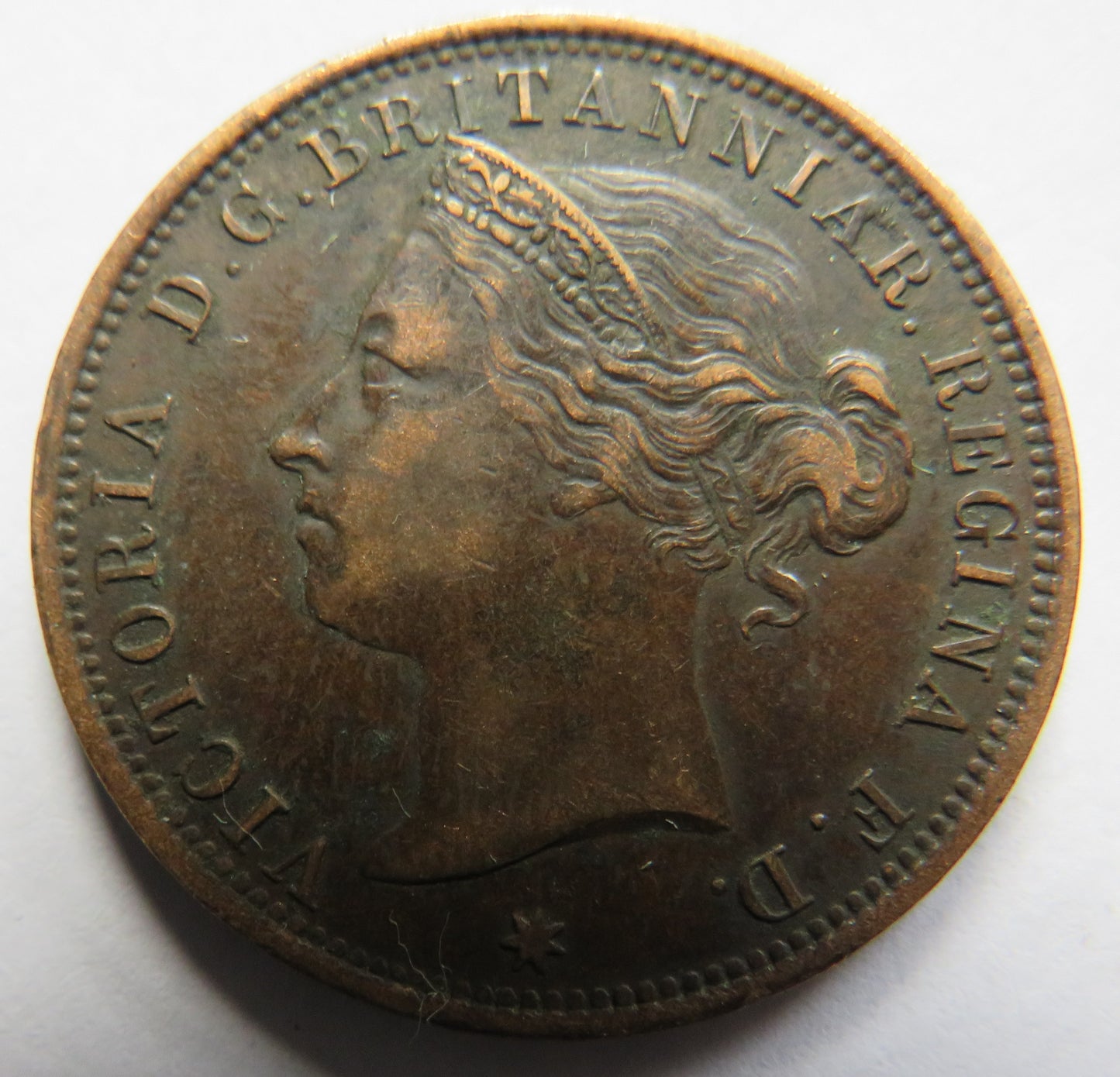 1894 Queen Victoria States of Jersey 1/12th of a Shilling Coin
