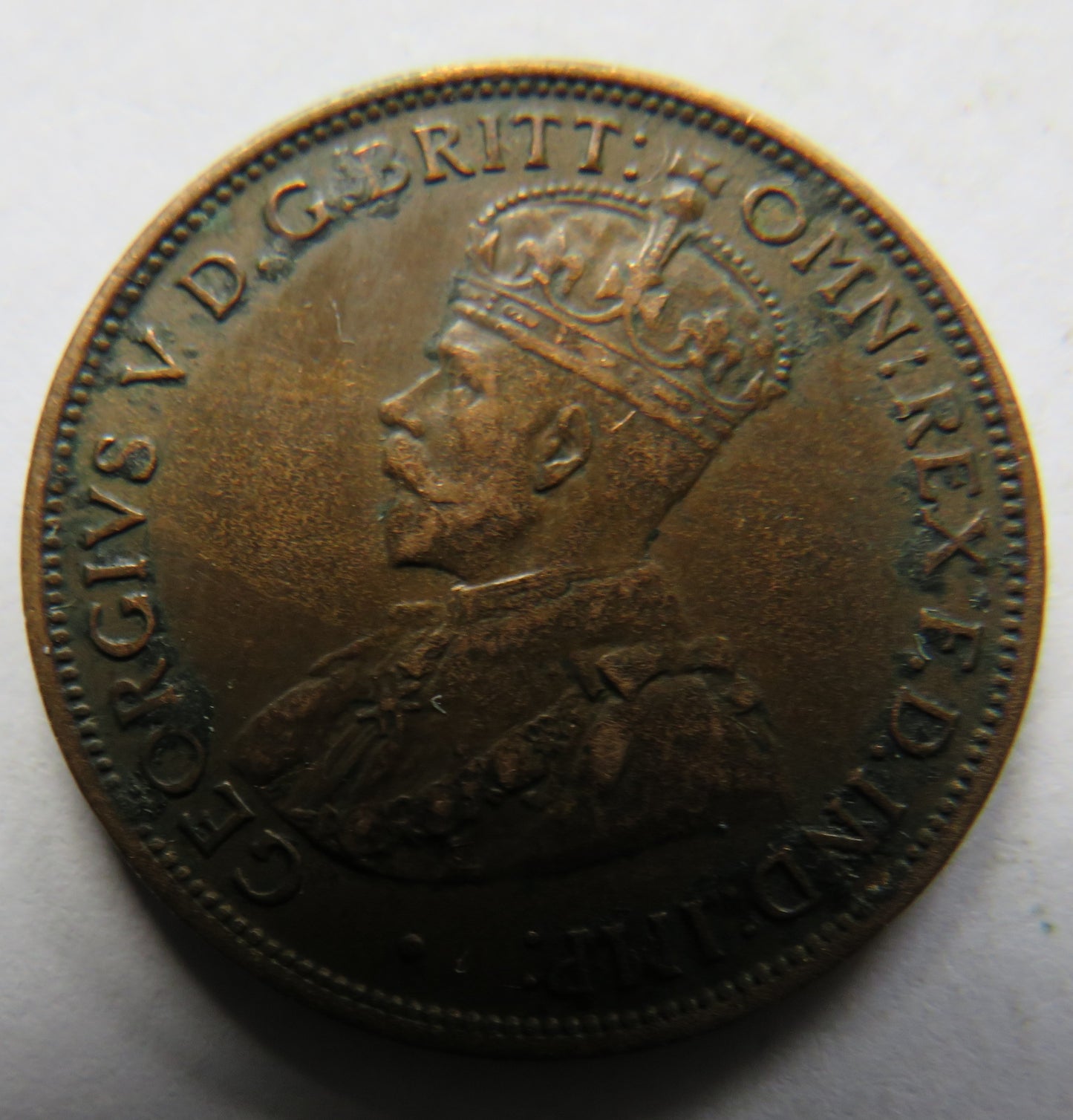 1923 King George V Jersey 1/24th of a Shilling Coin