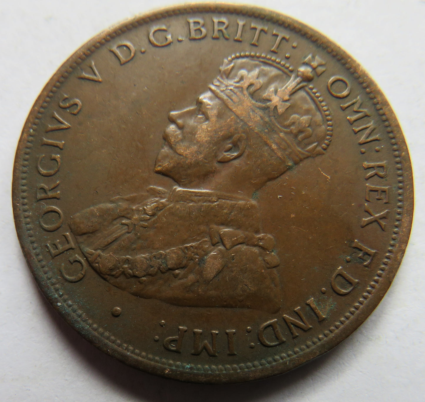 1923 King George V Jersey 1/12th of a Shilling Coin