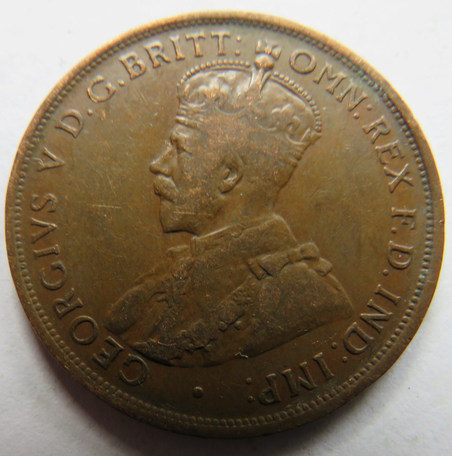 1923 King George V Jersey 1/12th of a Shilling Coin