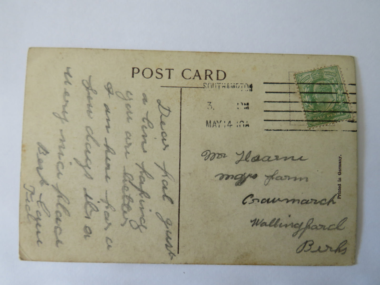 Vintage Multiview Postcard of Greetings from Southampton