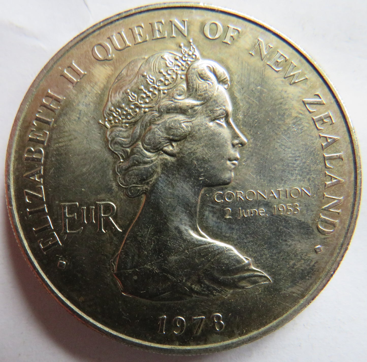 1978 New Zealand $1 One Dollar Coin - Parliament