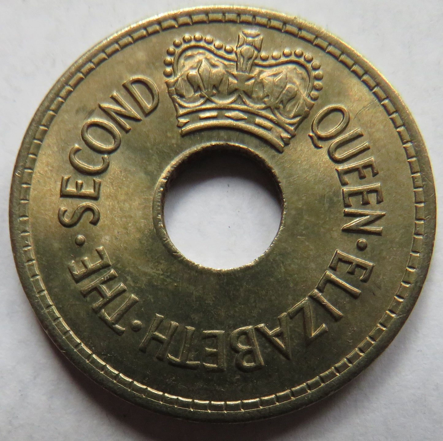 1966 Fiji One Penny Coin Unc