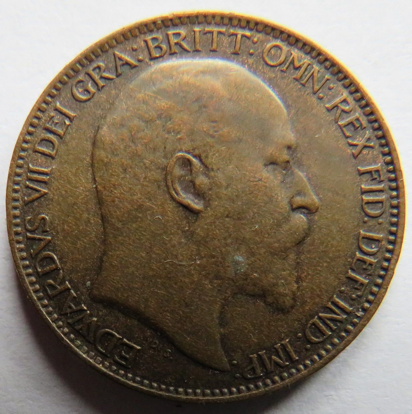 1906 King Edward VII Farthing Coin - Great Britain