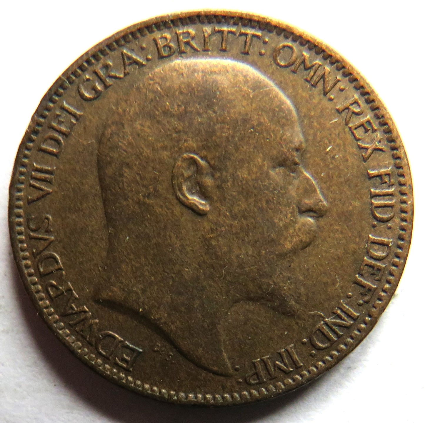 1905 King Edward VII Farthing Coin - Great Britain