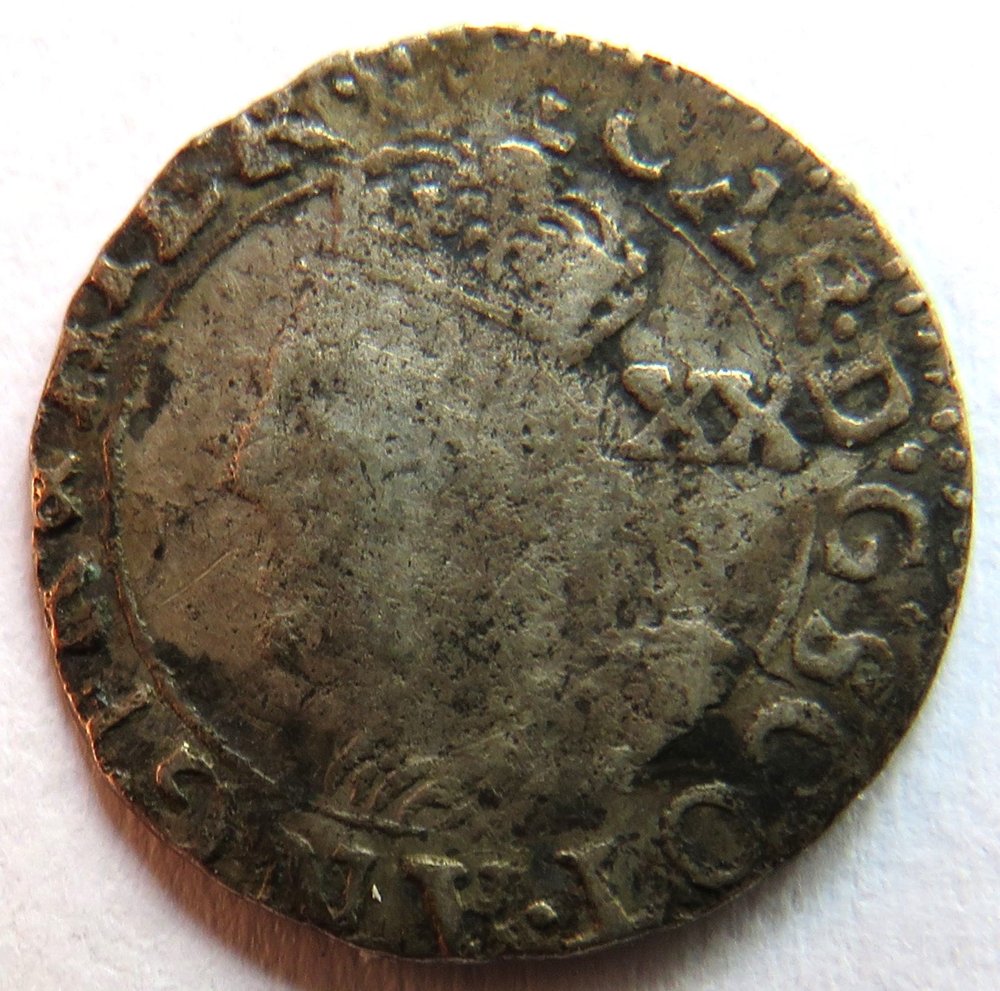 1625-49 Charles I Scotland Silver Twenty Pence Coin