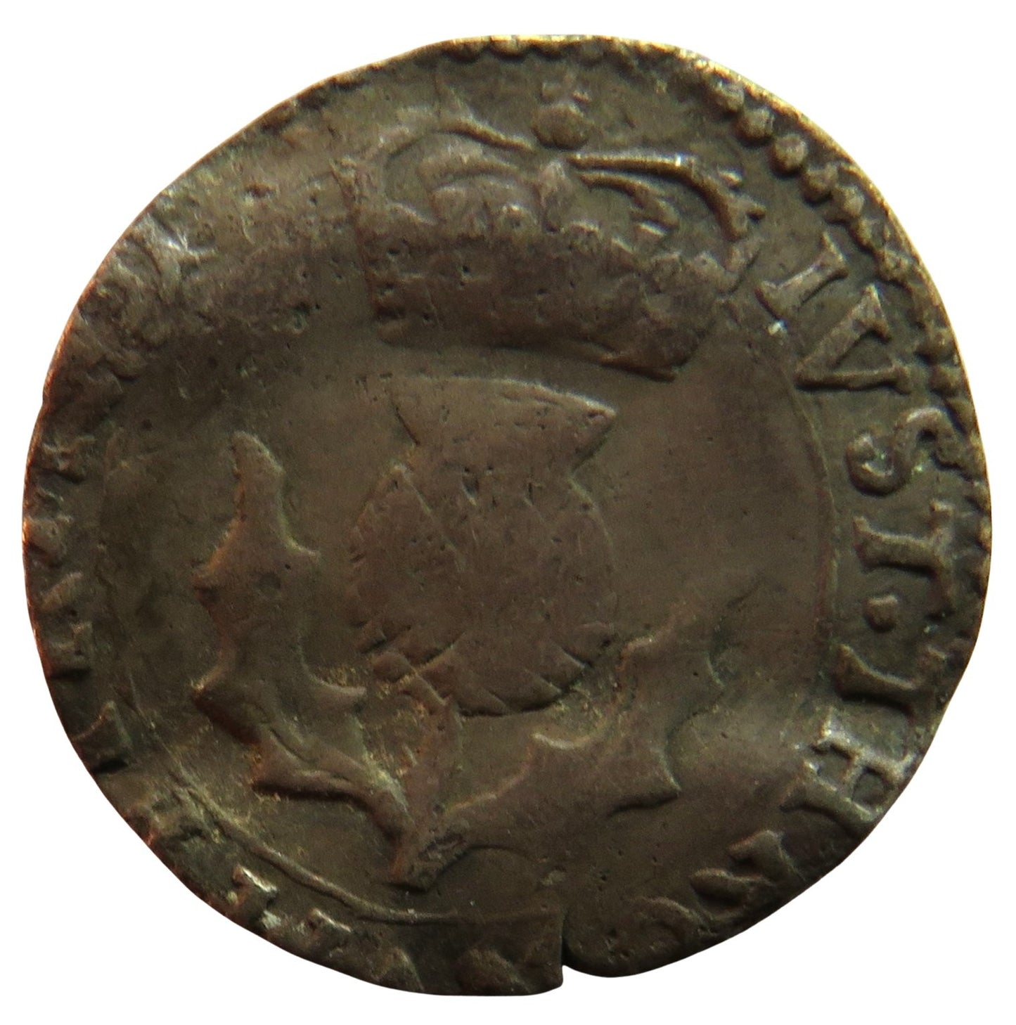 1625-49 Charles I Scotland Silver Twenty Pence Coin
