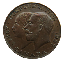Load image into Gallery viewer, 1867-1927 Confederation Canada Commemorative Medal
