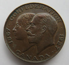 Load image into Gallery viewer, 1867-1927 Confederation Canada Commemorative Medal
