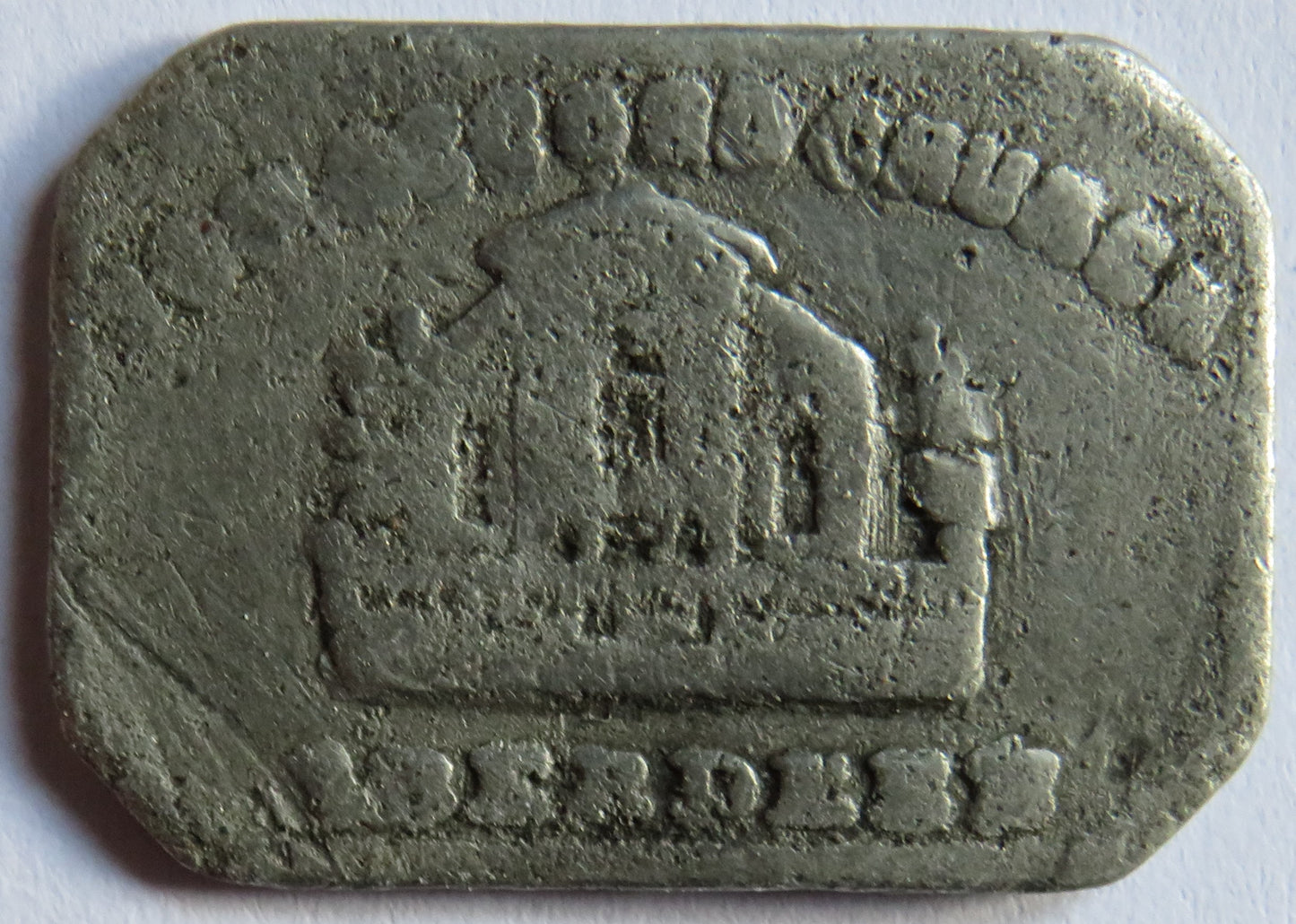 19thC Scottish Communion Token Bon Accord Church Aberdeen