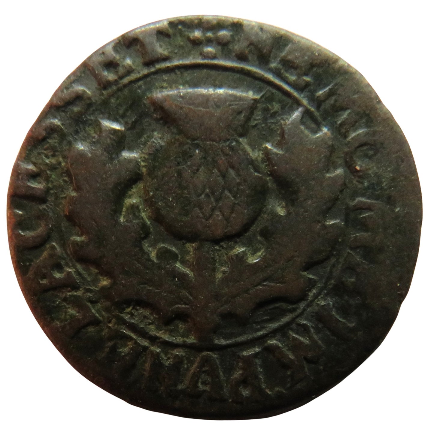 1649-85 Charles II Scotland Twopence / Turner / Bodle Coin