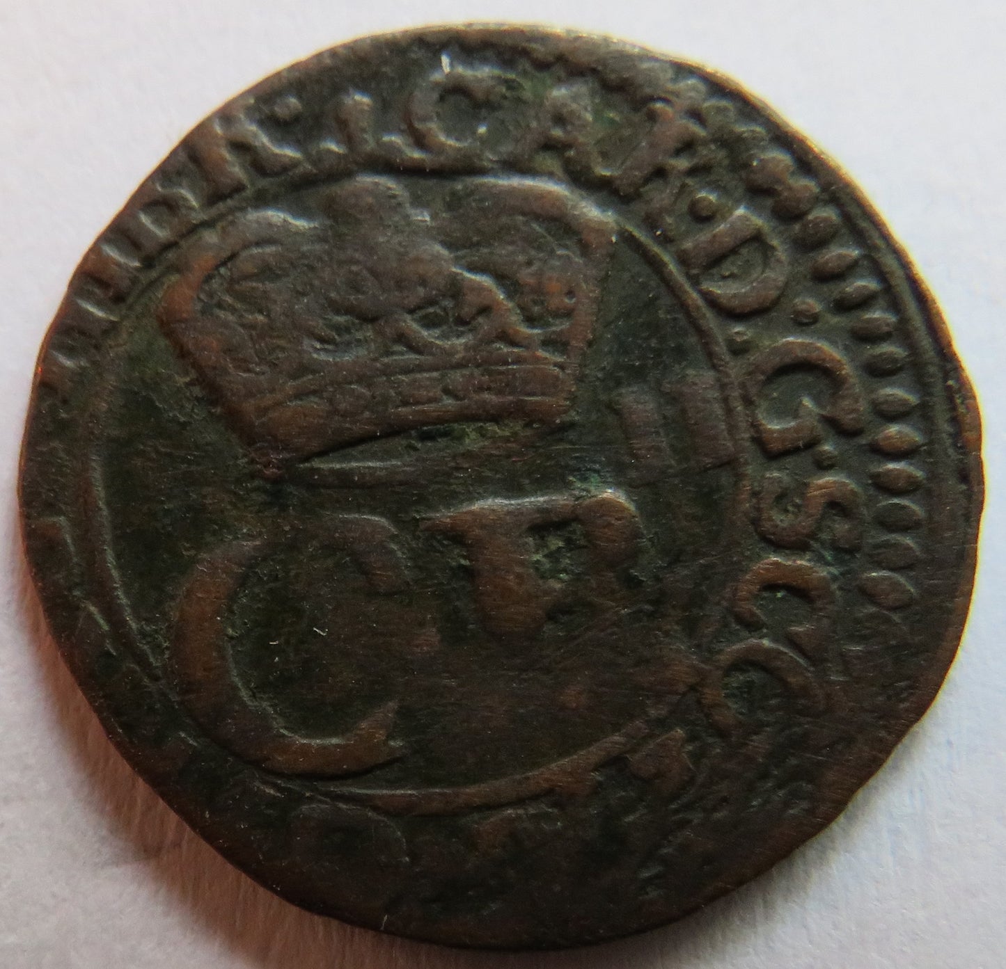 1649-85 Charles II Scotland Twopence / Turner / Bodle Coin